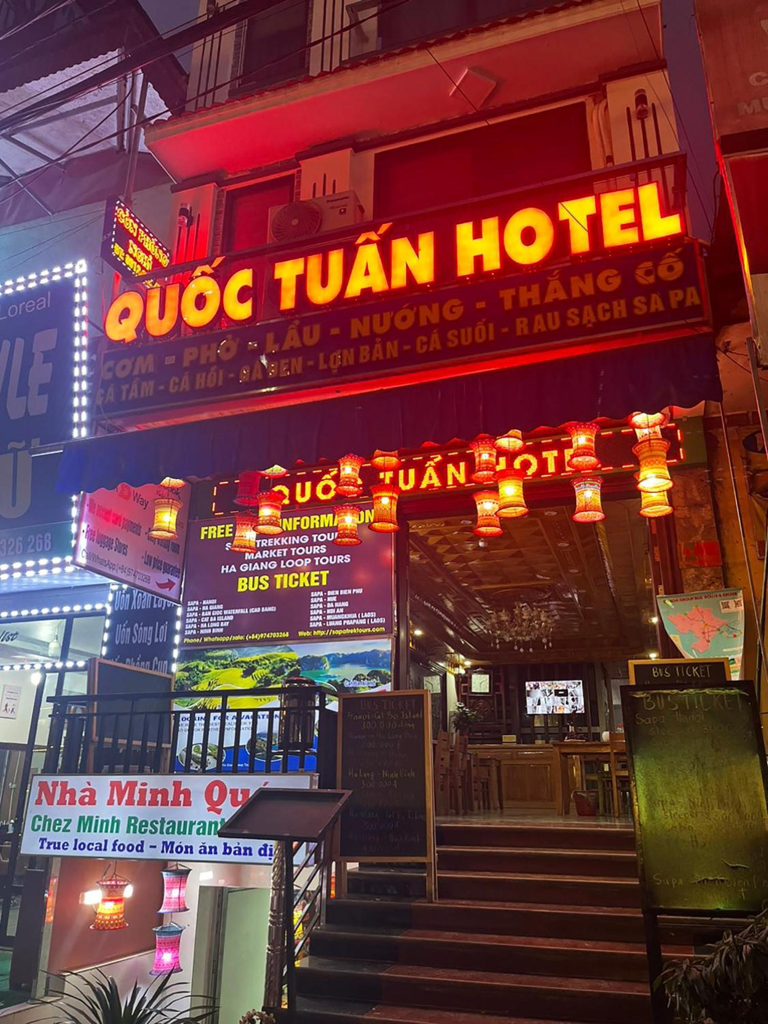 Quoc Tuan Hotel Sapa Exterior photo